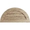 Ekena Millwork Timberthane Riverwood Half Round Faux Wood Non-Functional Gable Vent, Primed Tan, 36"W x 18"H GVURHR36X18DRWPR - alternate 1